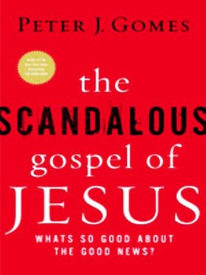 cover image of The Scandalous Gospel of Jesus